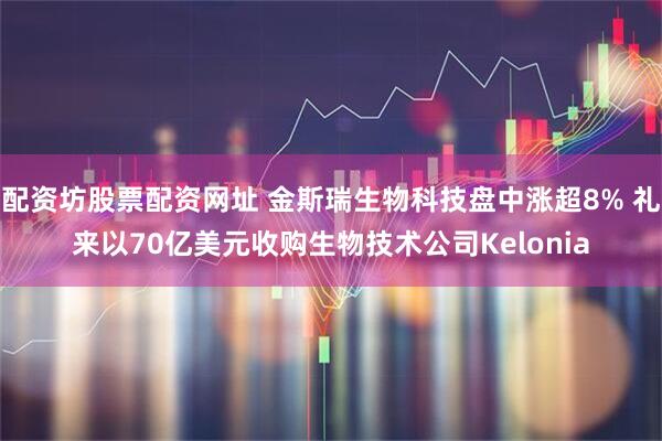 配资坊股票配资网址 金斯瑞生物科技盘中涨超8% 礼来以70亿美元收购生物技术公司Kelonia